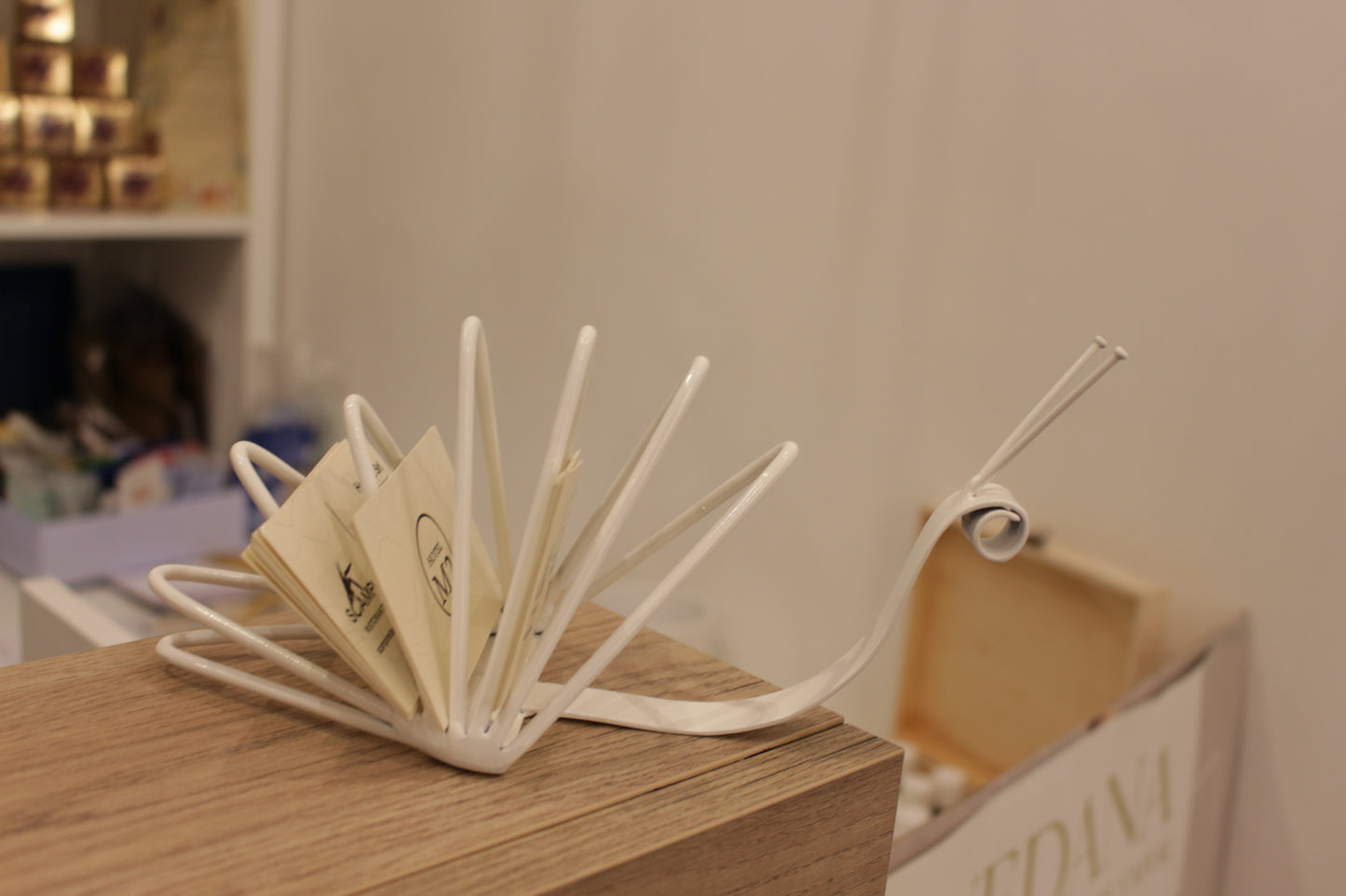 snail business card holder "AMELIA"