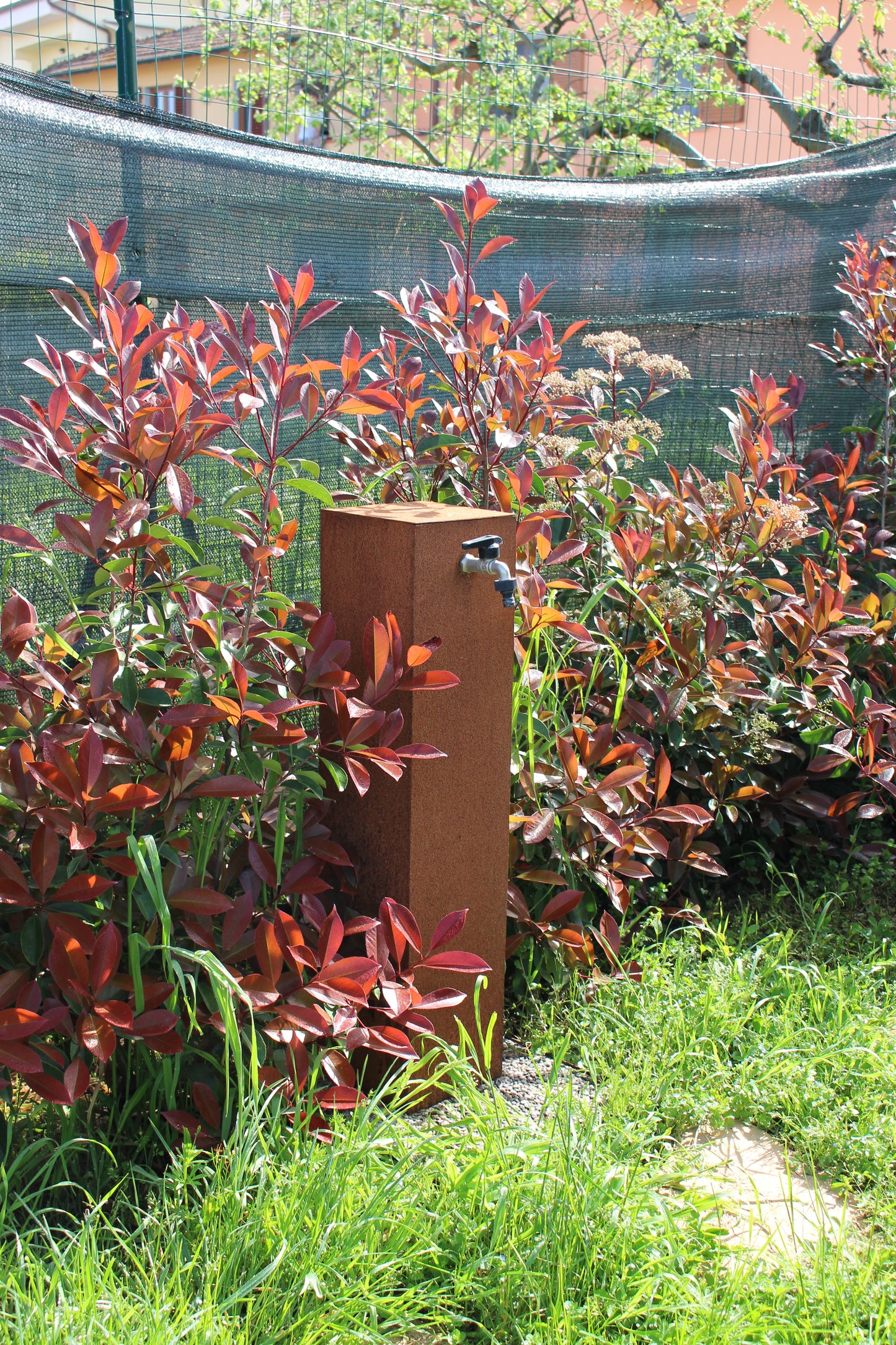 fontanella in corten "MICHELLE"