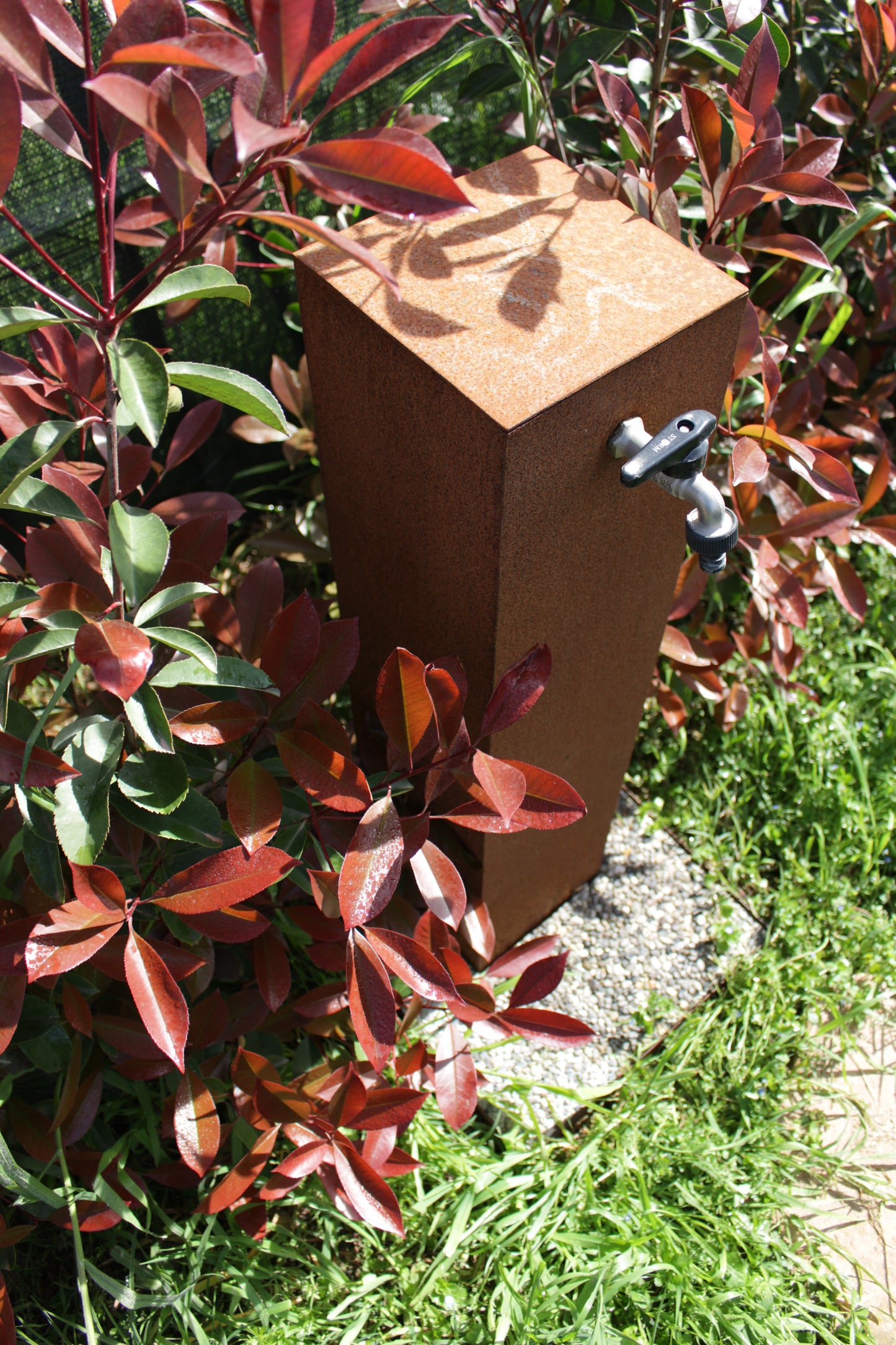 fontanella in corten "MICHELLE"